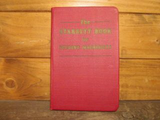 The Starrett Book For Student Machinists Vtg 1943 3rd Edition