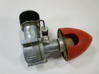 Vintage Gas Powered Model Airplane Motor Engine Forester 35