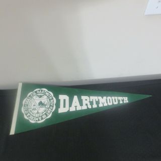 Dartmouth College/university Vintage Full Size Pennant 30 Inch 1970 
