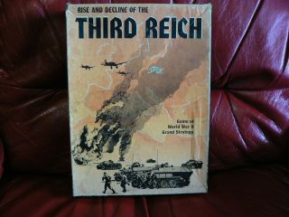 Rise And Decline Of The Third Reich - Vintage Board Game - Avalon Hill