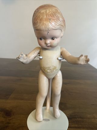 Antique Vintage 12” Girl Boy Baby Doll Toy
