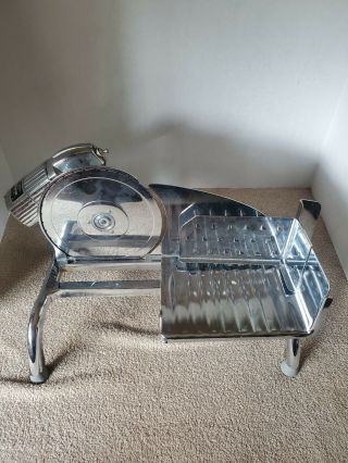 Vintage Rival Electr - O - Matic Food/meat Slicer Stainless Model 1101e - 2