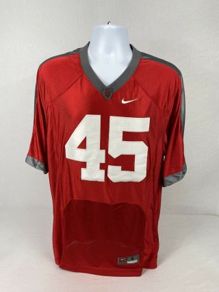 Men’s Vtg Nike Ncaa Ohio State Buckeyes 45 Football Jersey Size Small