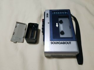 Vintage Sony Soundabout Wa - 11 Cassette - Corder Repair Only