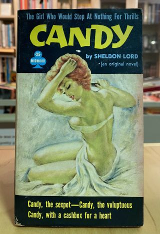 Candy Sheldon Lord 1960 Vtg Lesbian Sleaze Paperback Gga Adult Lawrence Block Pb