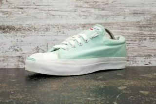 Vintage 1990s Converse Jack Purcell Shoes Sz 7.  5 Made In Korea 57229 Green