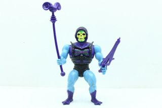 Vintage 1983 Motu Masters Of The Universe Battle Armor Skeletor Figure Complete