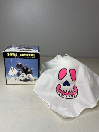 Vintage Halloween Sonic Control Spooky Ghost See Video Below