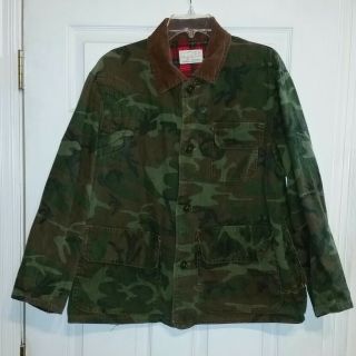Vintage American Field Hunting/shooting Camo Jacket Pink Hill,  Nc