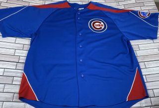 Alfonso Soriano Chicago Cubs Majestic Baseball Jersey Size X - Large Vintage Mlb